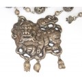 vechi colier Shi / Foo Dog. Qing Dinasty. China cca 1900